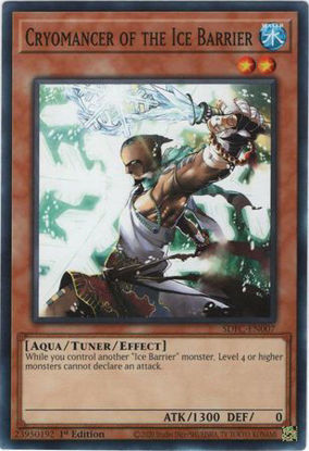 Cryomancer of the Ice Barrier - SDFC-EN007 - Common 1st Edition
