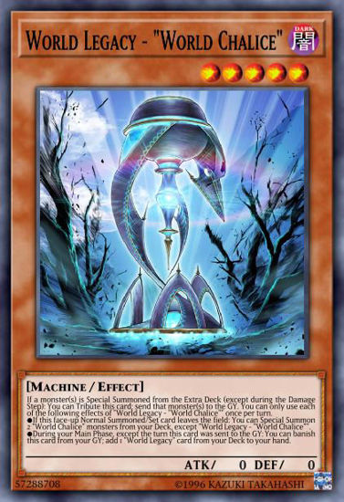 World Legacy - "World Chalice" - COTD-EN023 - Rare Unlimited