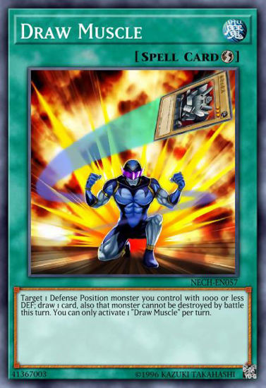 Draw Muscle - MP15-EN168 - Rare 1st Edition