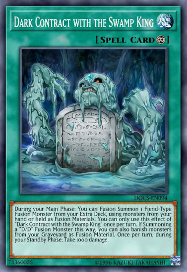 Dark Contract with the Swamp King - MP16-EN169 - Common 1st Edition
