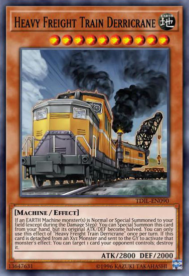 Heavy Freight Train Derricrane - MP17-EN118 - Common 1st Edition