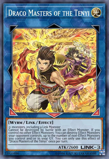 Draco Masters of the Tenyi - MP20-EN205 - Prismatic Secret Rare 1st Edition