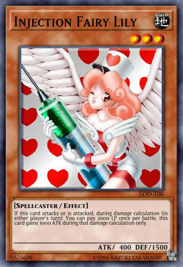 Injection Fairy Lily - BP02-EN018 - Rare 1st Edition