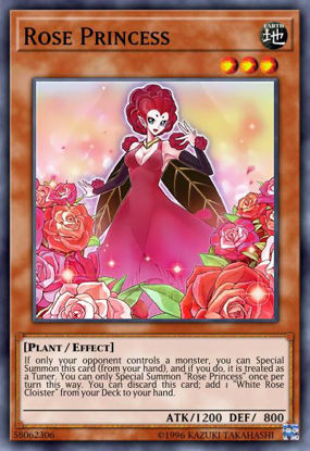 Rose Princess - KICO-EN017 - Super Rare 1st Edition