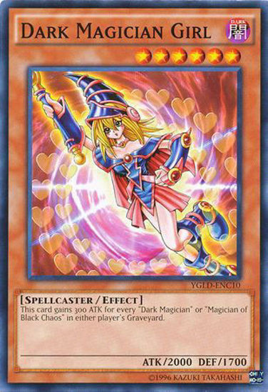 Dark Magician Girl - YGLD-ENC10 - Common Unlimited