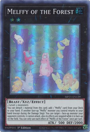 Melffy of the Forest - MP21-EN129 - SR 1st Edition