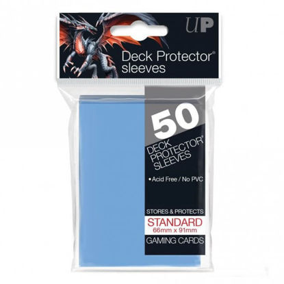 Ultra PRO - 50 Standard Size Card Sleeves - Light Blue