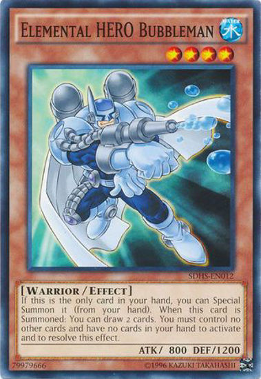 Elemental HERO Bubbleman - SDHS-EN012 - Common Unlimited