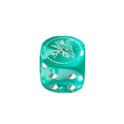 Legendary Dragon Timaeus Collectable Dice Turquoise