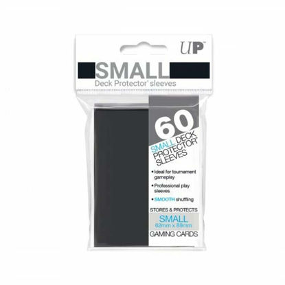 Ultra PRO - 60 Small Size Card Sleeves - Solid Black