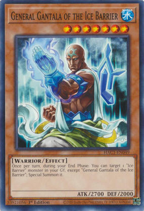 General Gantala of the Ice Barrier - HAC1-EN049 - Common 1st Edition