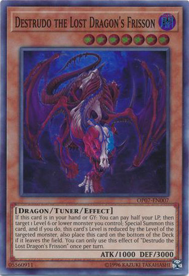Destrudo the Lost Dragon's Frisson - OP07-EN007 - Super Rare Unlimited
