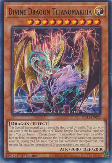 Divine Dragon Titanomakhia - DIFO-EN027 - Common 1st Edition