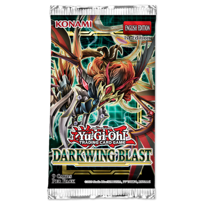 Darkwing Blast Booster Pack of 9 Cards - 1st Edition