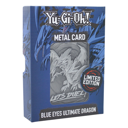 Limited Edition Silver Card Collectibles - Blue Eyes Ultimate Dragon