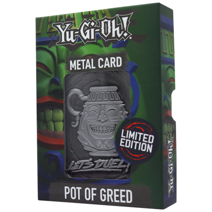 Limited Edition Silver Card Collectibles - Pot Of Greed