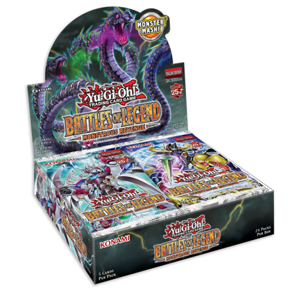 Battles of Legend: Monstrous Revenge - Booster Display (24 Packs) 1st Edition