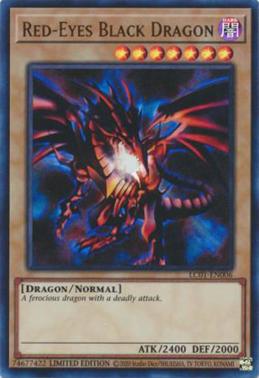 Red-Eyes Black Dragon - LC01-EN006 - Ultra Rare Limited Edition
