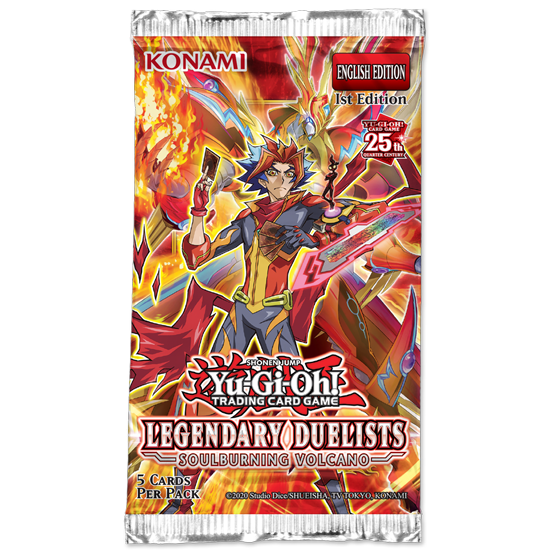 Legendary Duelists: Soulburning Volcano - Booster Pack 1st Edition - LD10