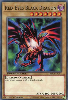 Red-Eyes Black Dragon - SBCB-EN167 - Common 1st Edition