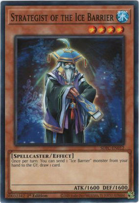 Strategist of the Ice Barrier - SDFC-EN012 - Common 1st Edition