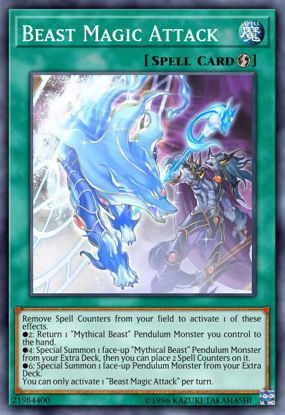 Beast Magic Attack - CYHO-EN063 - Common 1st Edition