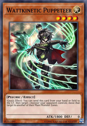 Wattkinetic Puppeteer - EXFO-EN034 - Common 1st Edition