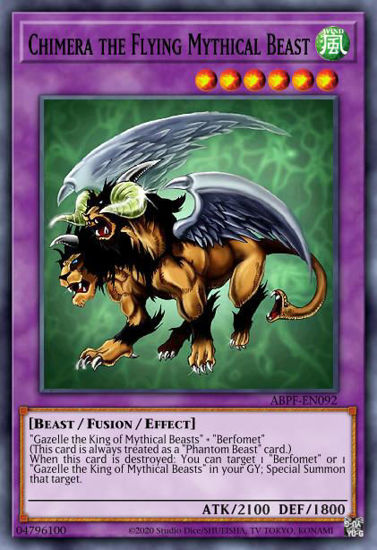 Chimera the Flying Mythical Beast - SBCB-EN062 - Common 1st Edition