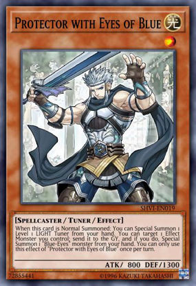 Protector with Eyes of Blue - LDS2-EN010 - Common 1st Edition