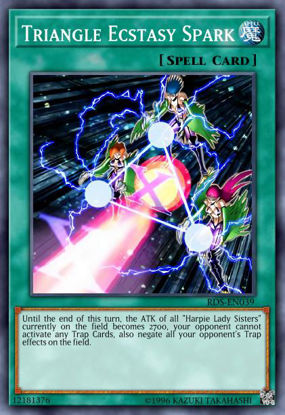 Triangle Ecstasy Spark - LDS2-EN082 - Common 1st Edition