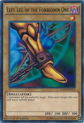 Left Leg of the Forbidden One - YGLD-ENA19 - Ultra Rare Unlimited