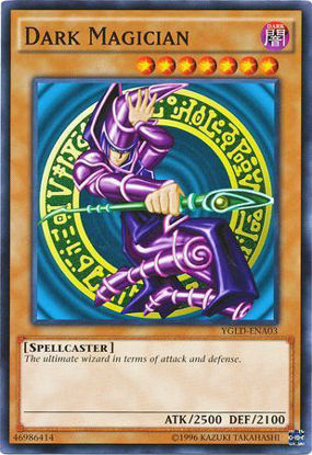 Dark Magician - YGLD-ENA03 - Common Unlimited
