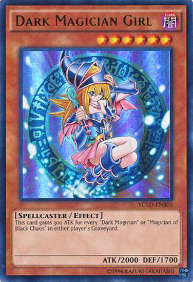Dark Magician Girl - YGLD-ENB03 - Ultra Rare Unlimited