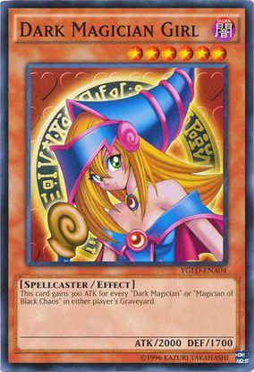 Dark Magician Girl - YGLD-ENA04 - Ultra Rare Unlimited