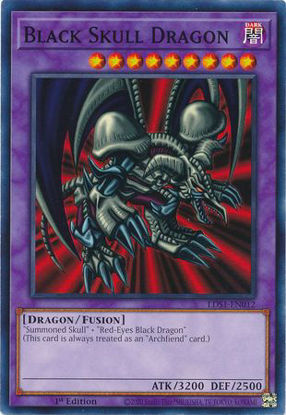 Black Skull Dragon - LDS1-EN012 - Common 1st Edition