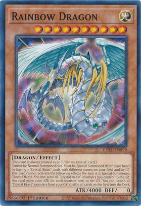 Rainbow Dragon - LDS1-EN099 - Common 1st Edition