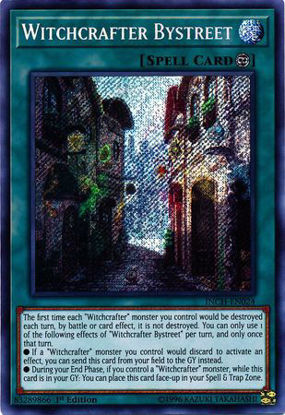Witchcrafter Bystreet - INCH-EN024 - Secret Rare 1st Edition