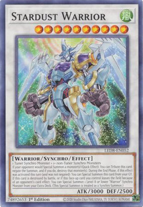 Stardust Warrior - LED8-EN052 - Common 1st Edition