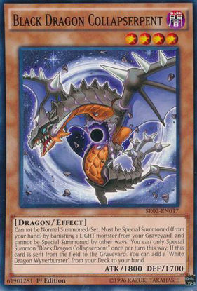 Black Dragon Collapserpent - SR02-EN017 - Common 1st Edition