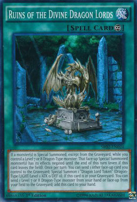 Ruins of the Divine Dragon Lords - SR02-EN024 - Super Rare 1st Edition