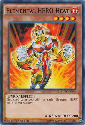 Elemental HERO Heat - SDHS-EN005 - Common Unlimited