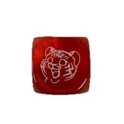 Amazoness Baby Tiger Collectable Dice Red