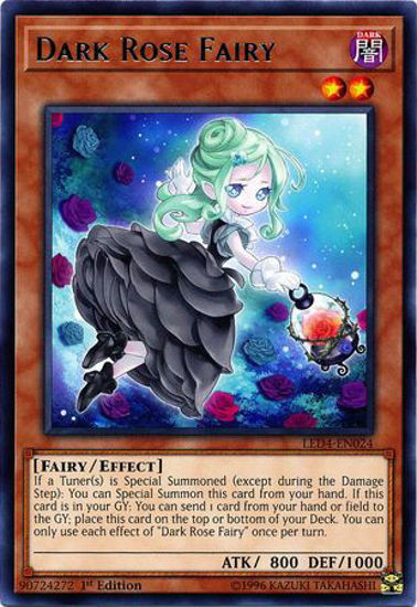 Dark Rose Fairy - LED4-EN024 - Rare 1st Edition