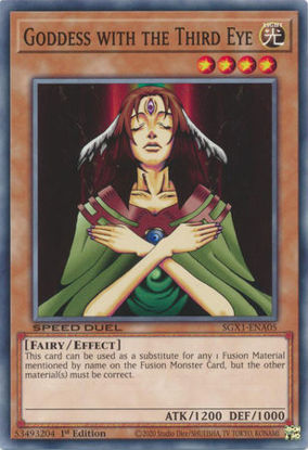 Goddess with the Third Eye - SGX1-ENA05 - Common 1st Edition