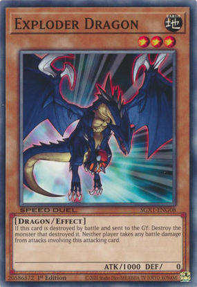 Exploder Dragon - SGX1-ENG08 - Common 1st Edition