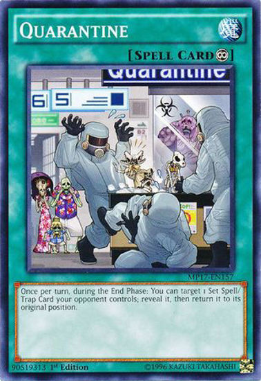 Quarantine - MP17-EN157 - Common 1st Edition