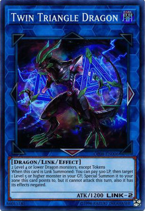 Twin Triangle Dragon - OP08-EN006 - Super Rare Unlimited