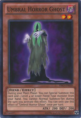 Umbral Horror Ghost - PRIO-EN010 - Common 1st Edition