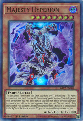 Majesty Hyperion - GFP2-EN007 - Ultra Rare 1st Edition