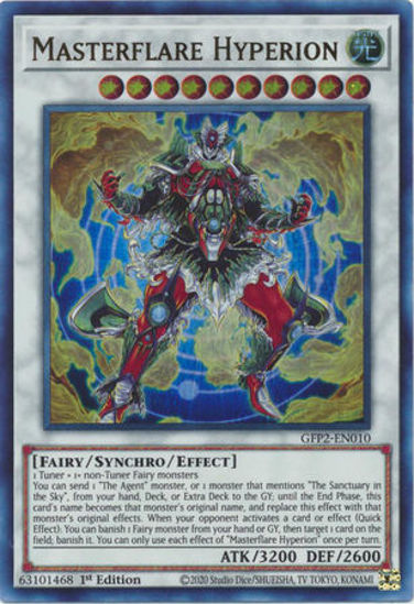 Masterflare Hyperion - GFP2-EN010 - Ultra Rare 1st Edition